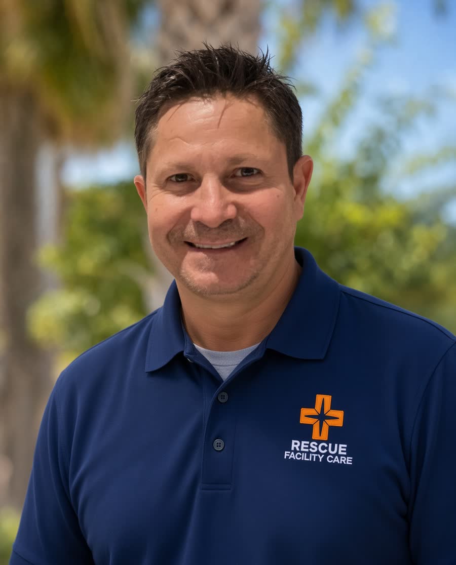 Portrait of John, Rescue Facility Care team member